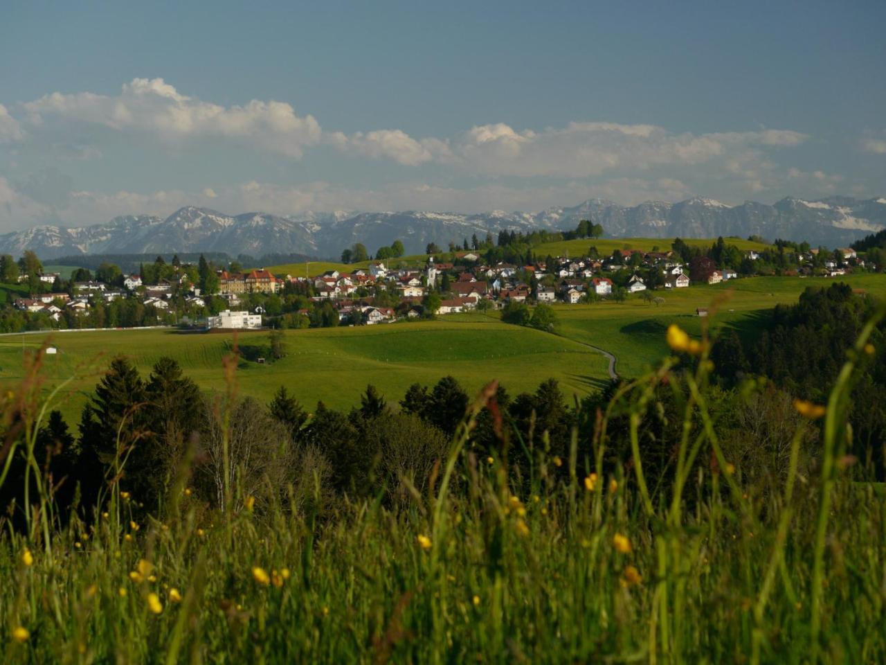 Hotel Alpenrose Gut Schlafen & Fruehstuecken Scheidegg Ngoại thất bức ảnh